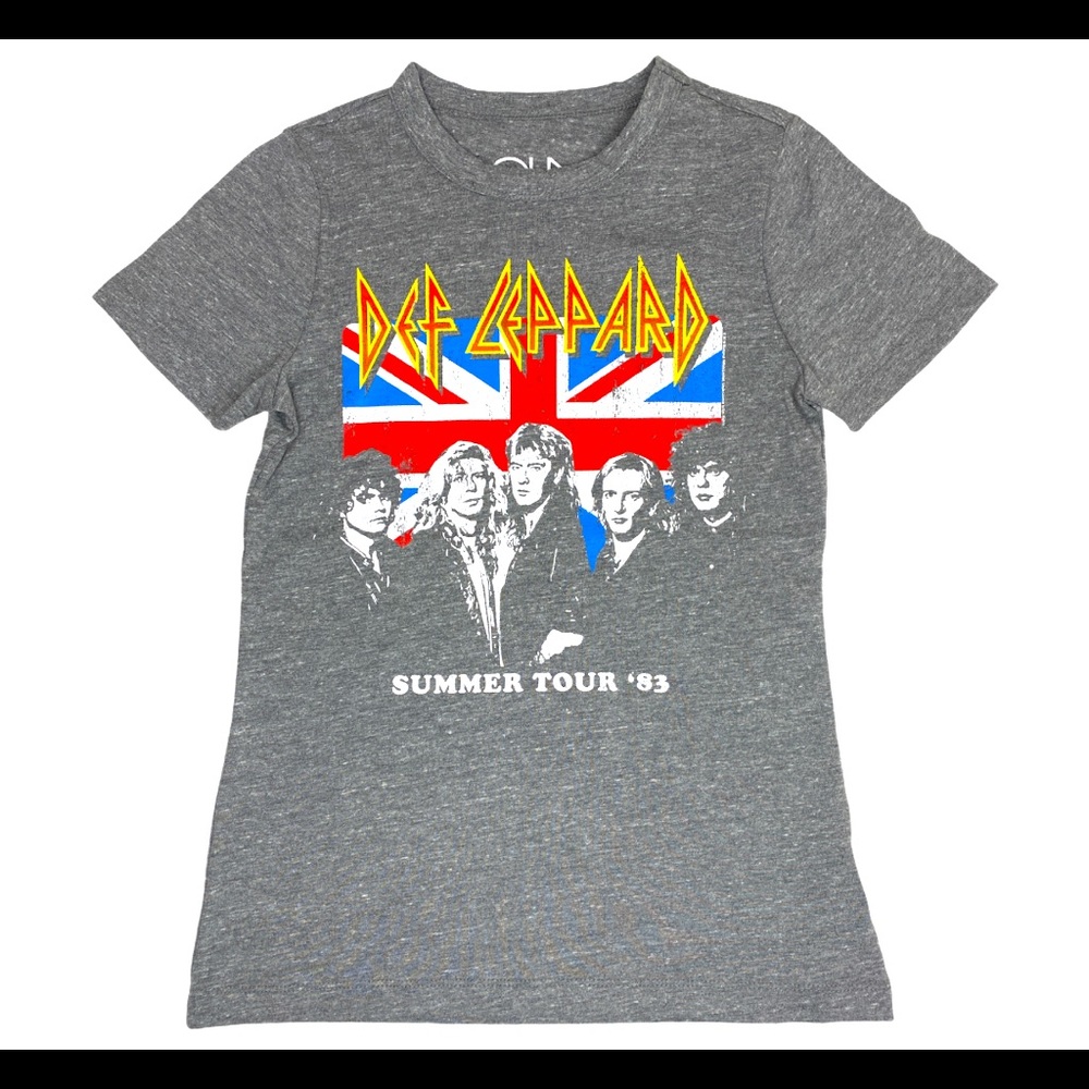 Chaser Def Leppard Summer Tour 83 NWT S